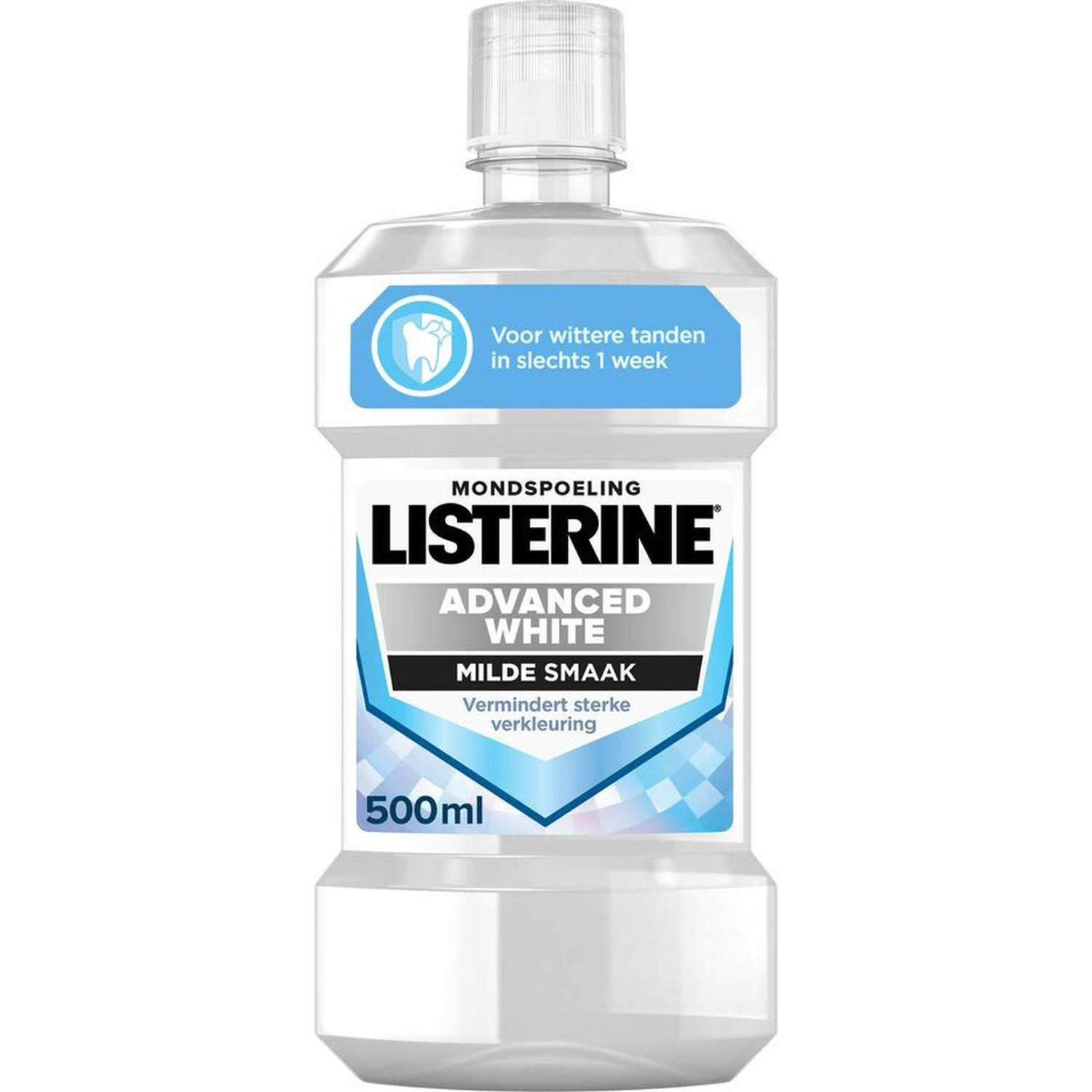 Listerine mondwater advanced white