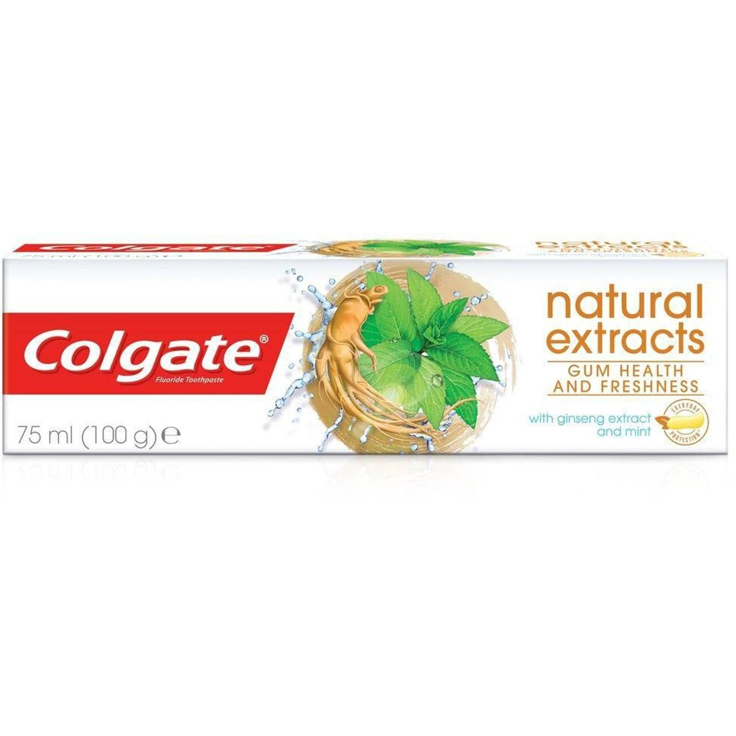 Tandpasta Natural Extracts Gum Health & Freshness With Ginseng Extract & Mint 75ml