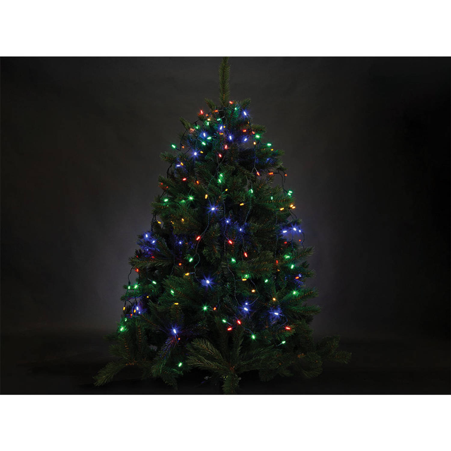 Vellight Kerstverlichting Voor Kerstbomen Tot 180 Cm 220 Led's Veelkleurig Binnen & Buiten