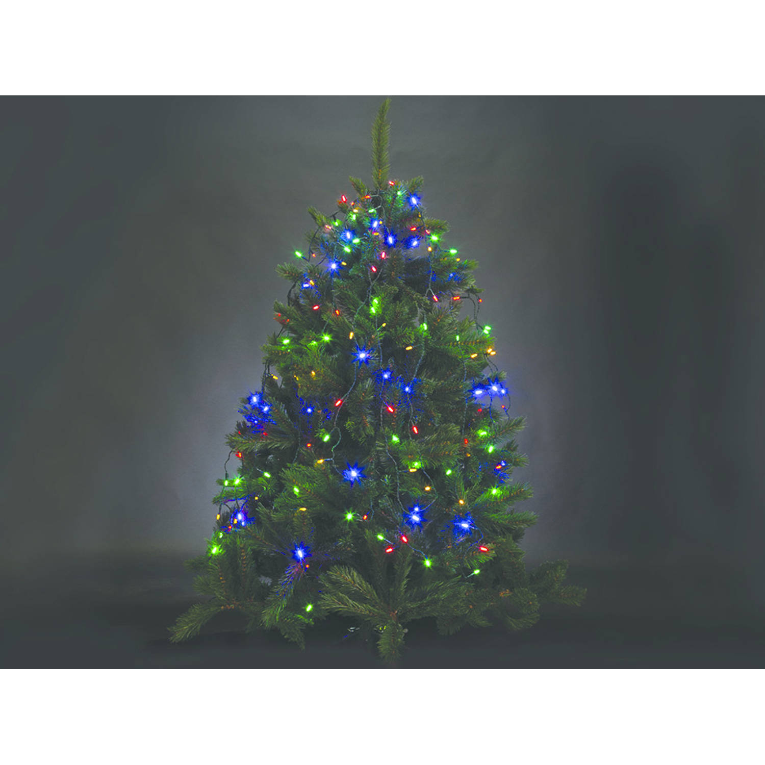 Vellight Kerstverlichting Voor Kerstbomen Tot 240 Cm 330 Led's Veelkleurig Binnen & Buiten