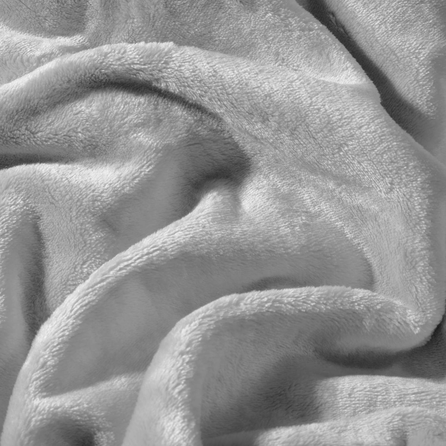 Harnas verliezen waarom niet 2x Super zachte deken - Sprei - Plaid - 220x240 cm - Grijs | Blokker