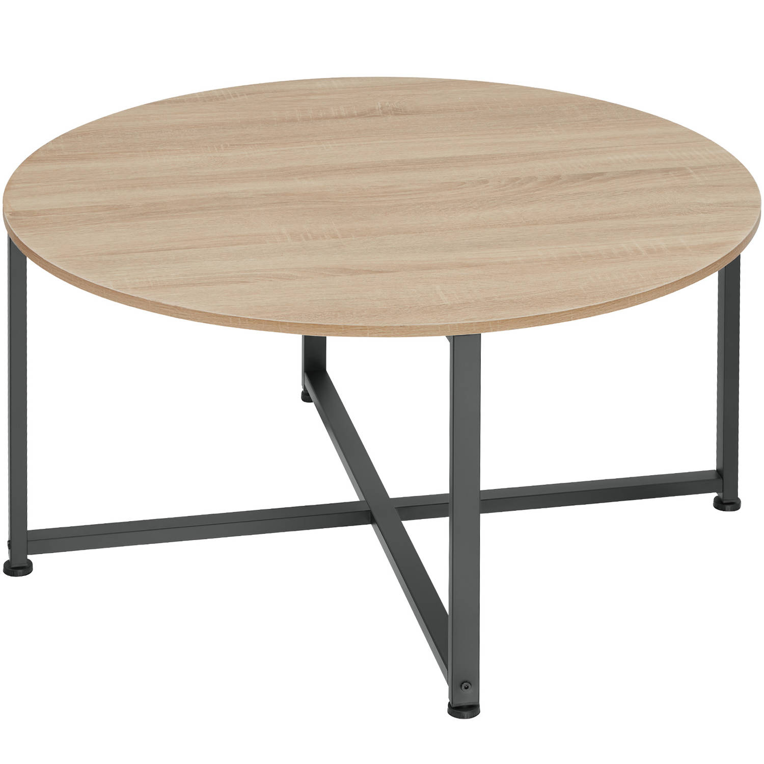 tectake - Salontafel Aberdeen industrieel lichtbruin - 404343