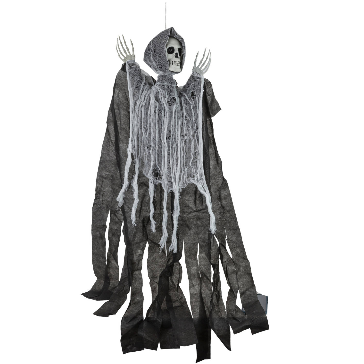 Halloween Horror Hangdecoratie Spook-geest-skelet Pop Grijs 90 Cm Halloween Poppen