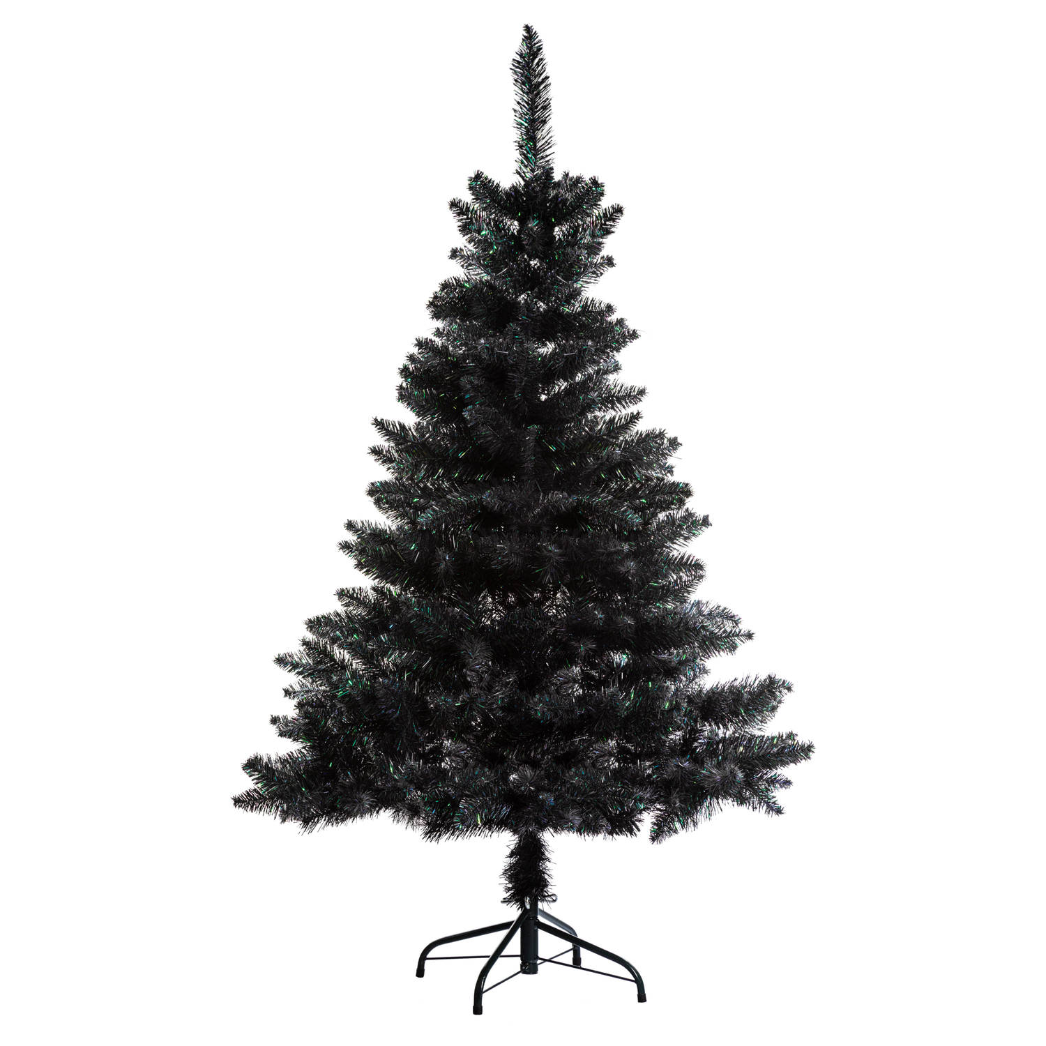 Kunst Kerstboom-kunstboom Zwart H180 Cm Kunstkerstboom