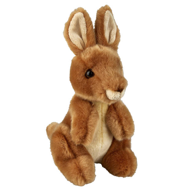 Pluche knuffel dieren Kangoeroe 18 cm - Knuffeldier