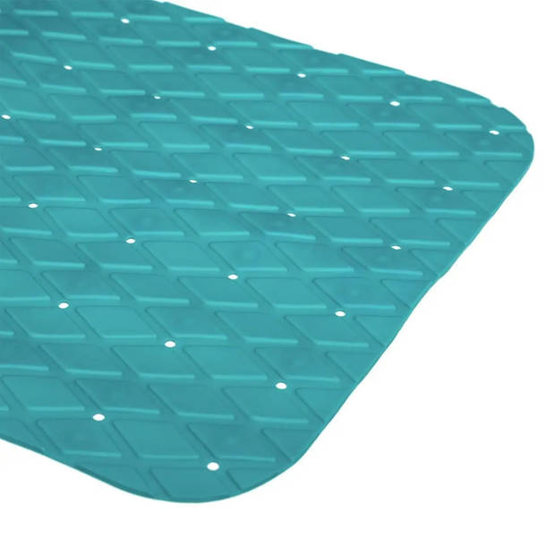 5Five Badmat - turquoise - anti-slip - 70 x 35 cm - Badmatjes