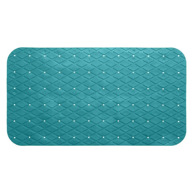 5Five Badmat - turquoise - anti-slip - 70 x 35 cm - Badmatjes