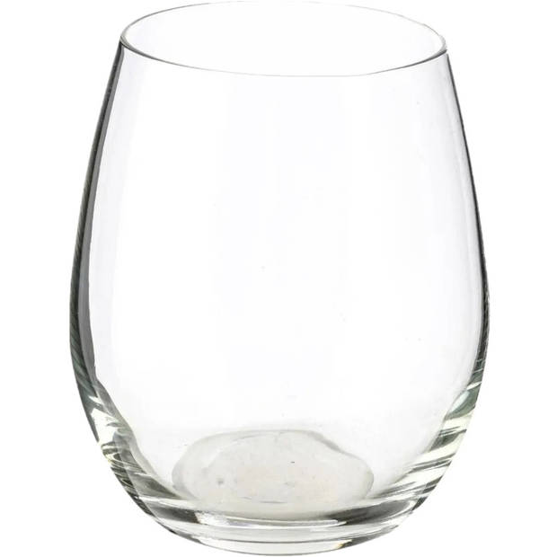 Set van 6x stuks tumbler glazen Orpea 360 ml van glas - Drinkglazen