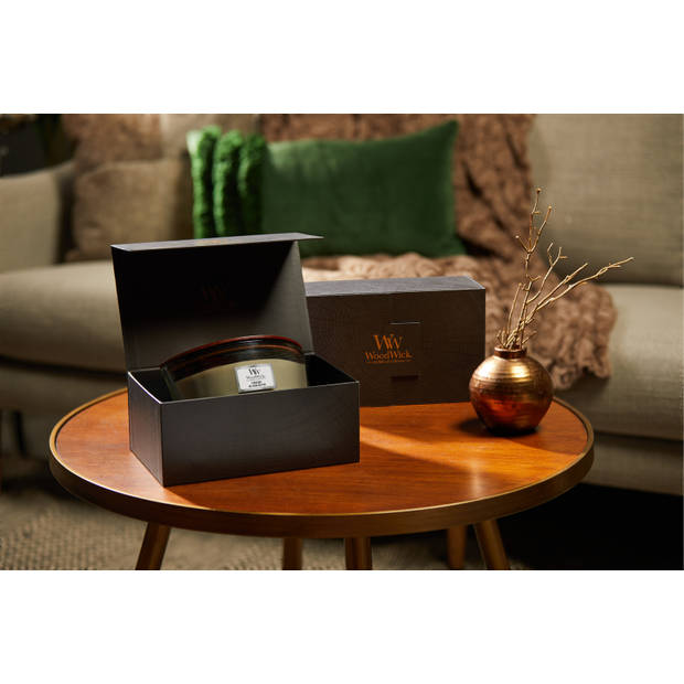 WoodWick Giftset Geurkaars Ellipse Fireside