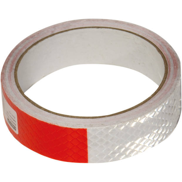 Aidapt reflectie tape rood wit - 5 meter