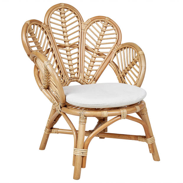 Beliani FLORENTINE II - Fauteuil-Natuurlijk-Rotan