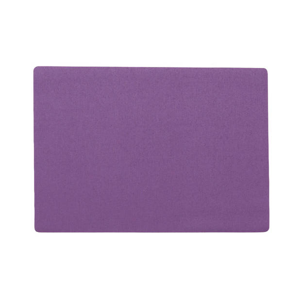Wicotex-Placemats Uni paars-Placemat easy to clean 12stuks