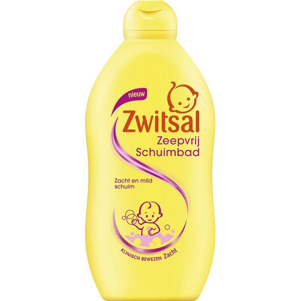 Baby Schuimbad / Badschuim Zeepvrij - 6x 400ml - Voordeelverpakking - Copy