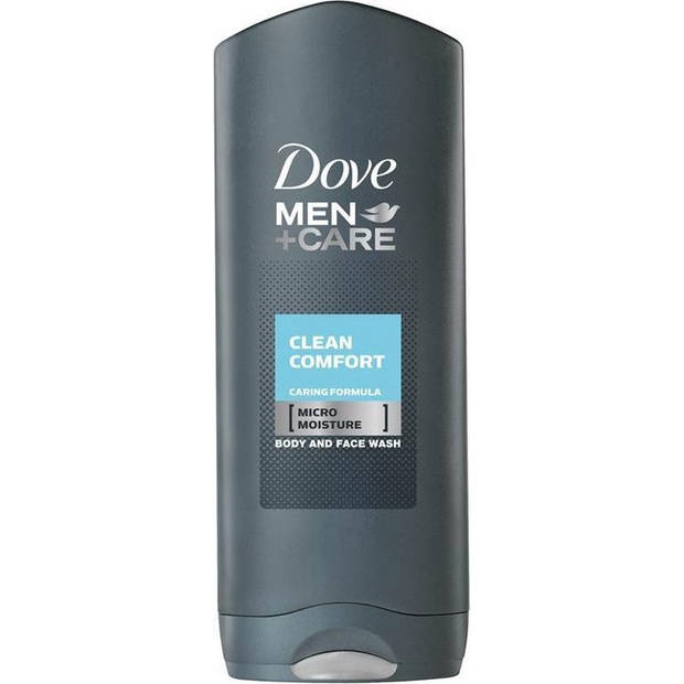 Men+Care Clean Comfort - Douchegel - 4x 250ml - Voordeelverpakking