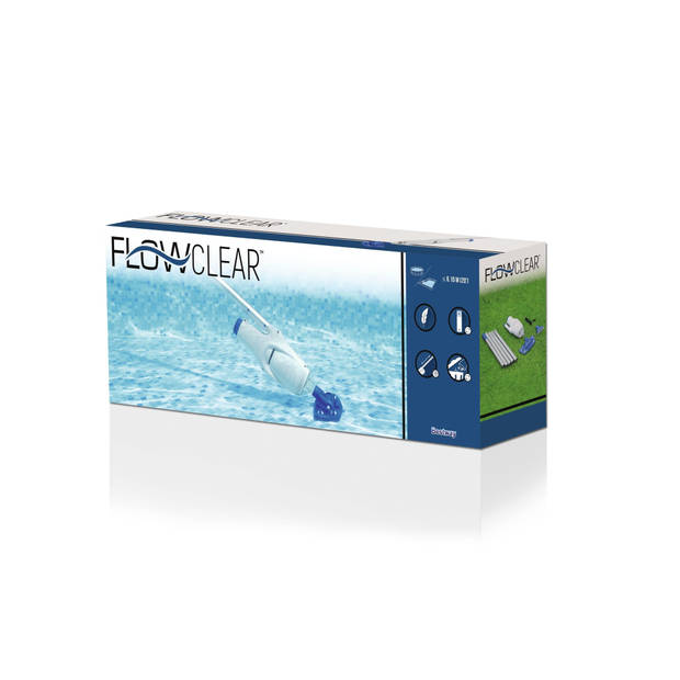 Flowclear AquaReach - Oplaadbare Spa- en zwembadstofzuiger