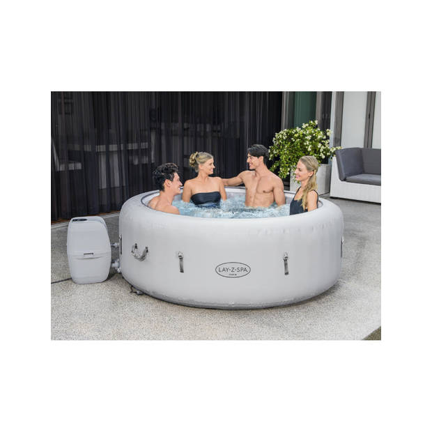 Lay-Z-Spa Paris LED - Max 6 pers - 140 Airjets - Jacuzzi - Bubbelbad- Whirlpool - Copy