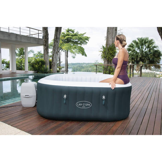 Lay-Z-Spa Ibiza - Max 6 pers - 140 Airjets - 180x180cm - Jacuzzi - Bubbelbad- Whirlpool - Copy