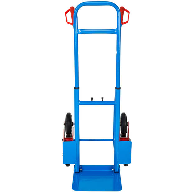tectake - trapsteekwagen - blauw - tot 100 kg - 402451