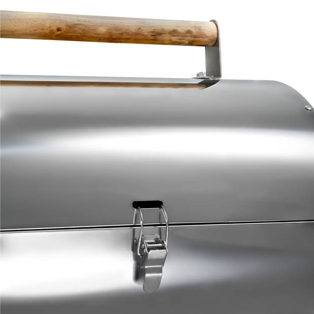 tectake - BBQ grill in roestvrij staal - 402328