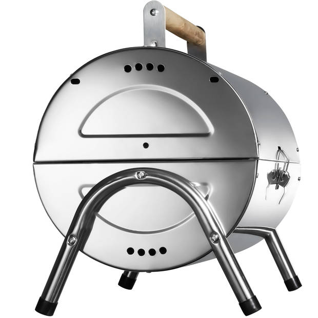 tectake - BBQ grill in roestvrij staal - 402328