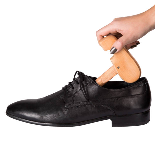 tectake - Professionele schoenspanners maat 39-41 , hout - 402241