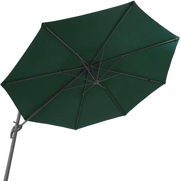 tectake - parasol Daria groen - 403134- met beschermhoes