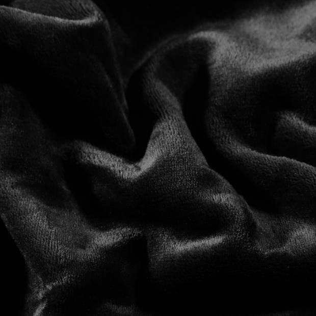 2x Super zachte deken, sprei, grand foulard, plaid, dekens, zwart 220 X 240 cm 401732