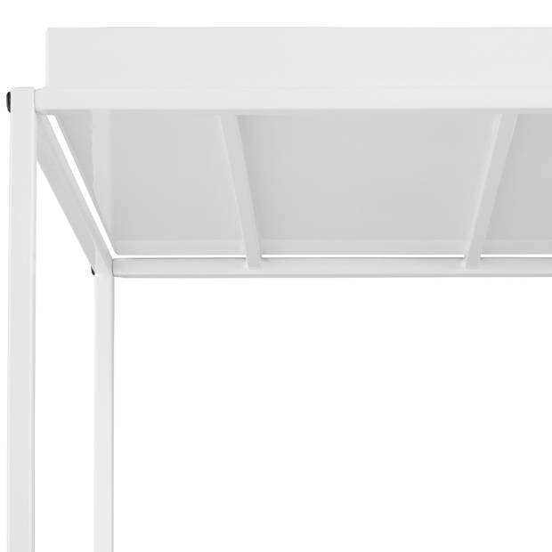 tectake - Bijzettafel Cambridge wit - 40x40x44cm, maximale draagkracht 30kg - 404183