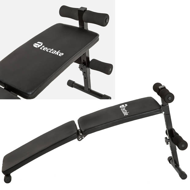 Buiktrainer sit up bench buikspierbank fitness bank 401080