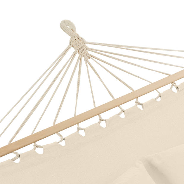 tectake - 2 persoons Hangmat Eden beige - 403564