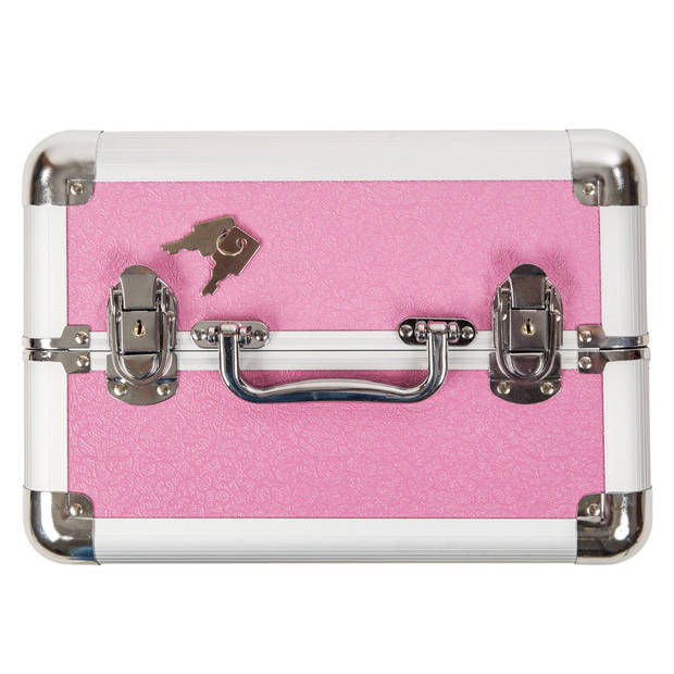 tectake® - Beautycase - Afsluitbaar - Roze - 401069