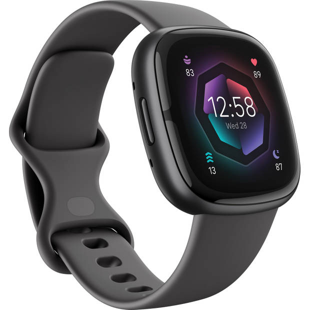 Fitbit smartwatch Sense 2 (Zwart)