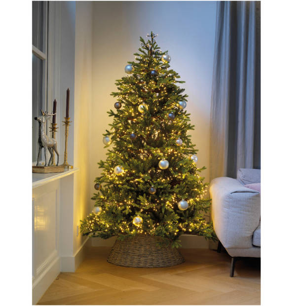Clusterverlichting warm wit buiten 448 lampjes 300 cm inclusief timer en dimmer - Kerstverlichting kerstboom