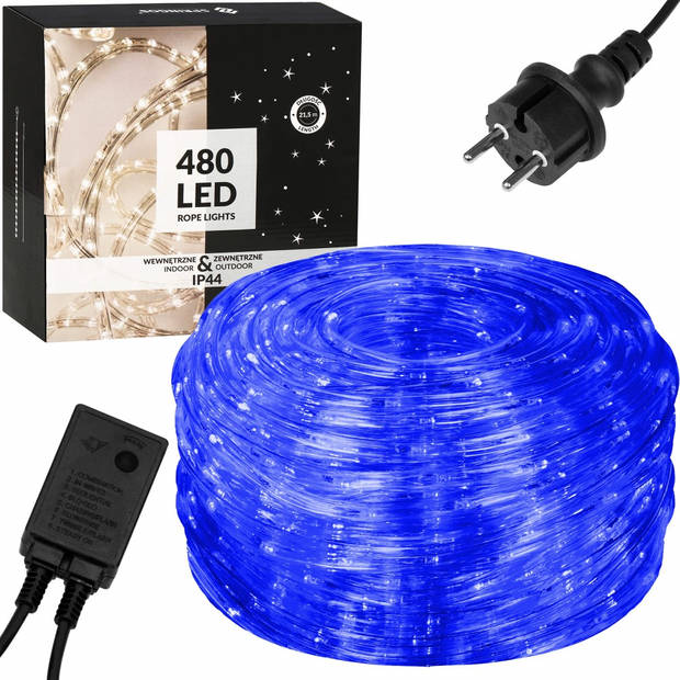 Lichtslang 20 m Blauw 480 LED