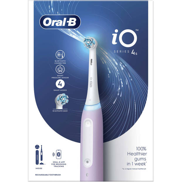 Oral-B iO Serie 4S Lavendel Elektrische Tandenborstel