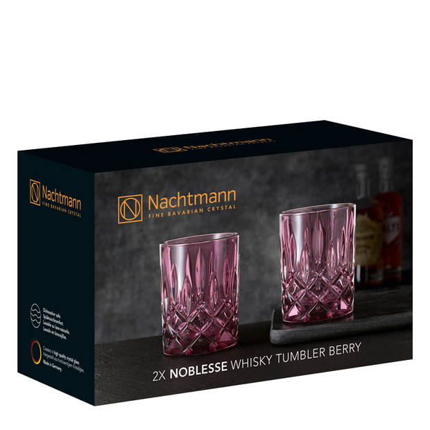 Nachtmann Whiskey Glazen Noblesse Berry 295 ml - 2 Stuks