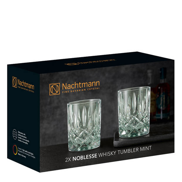 Nachtmann Whiskey Glazen Noblesse Mint 295 ml - 2 Stuks
