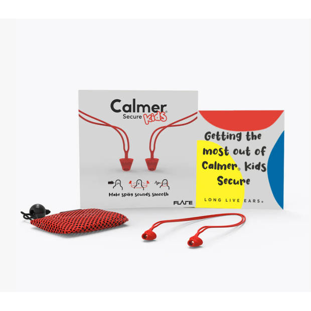 Flare Audio Calmer Secure Kids - Rood