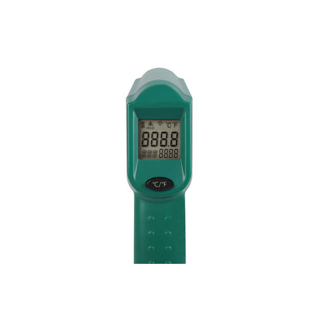 VONROC Digitale infrarood thermometer met laser Incl. 2x batterijen