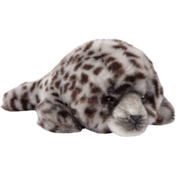 Pluche knuffel dieren gevlekte zeehond 30 cm - Knuffel zeedieren