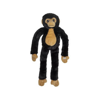 Pluche dieren knuffels hangende Chimpansee aap van 48 cm - Knuffeldier