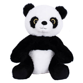 Pluche speelgoed knuffeldier Panda beer van 25 cm - Knuffeldier