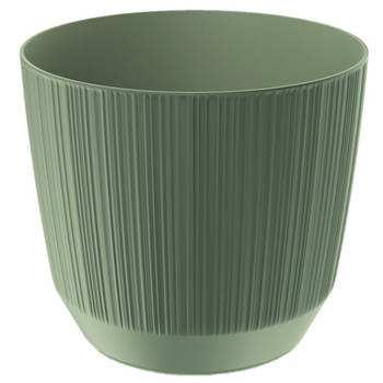 Prosperplast Plantenpot - kunststof - groen - D17 x H15 cm - Plantenpotten