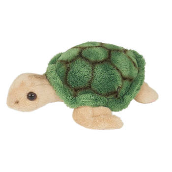 Pluche knuffel dieren Zeeschildpad van 15 cm - Knuffel zeedieren