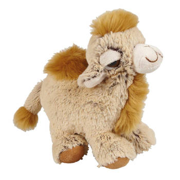 Pluche knuffel dieren Kameel/dromedaris 18 cm - Knuffeldier