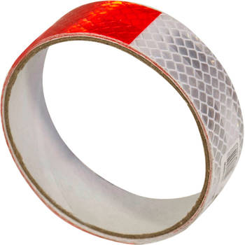 Aidapt reflectie tape rood wit - 5 meter