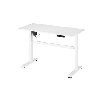 Bureau zit sta elektrisch in hoogte verstelbaar - 118 x 58 cm - wit