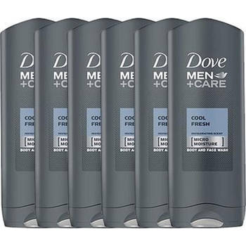 Men+Care Cool Fresh - Douchegel - 6x 400ml Voordeelverpakking