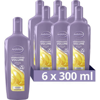 Classic Verrassend Volume Shampoo - 6x 300ml Voordeelverpakking