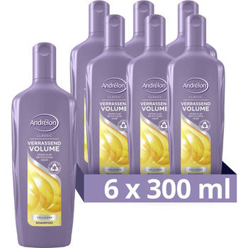 Classic Verrassend Volume Shampoo - 6x 300ml Voordeelverpakking c